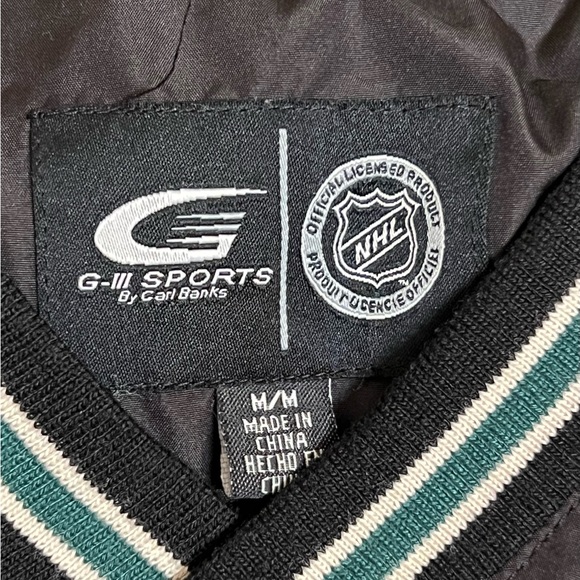 SOLD - Minnesota MN Wild NHL Hockey Wind Break Pullover Shirt Medium - Picture 4 of 4